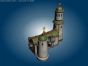 fantasy alchemichall 3D Model