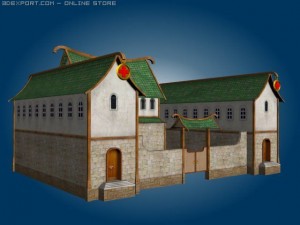 fantasy hospital 3D Модель