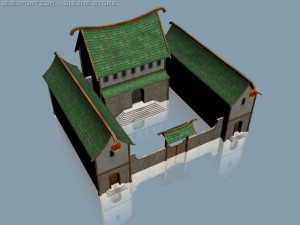 fantasy hospital 3D Model
