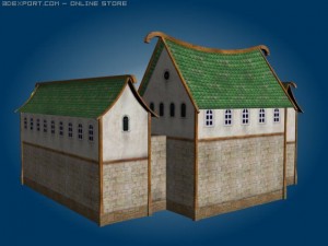 fantasy hospital 3D Model