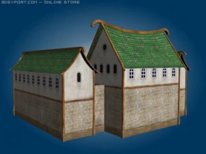 fantasy hospital 3D Model