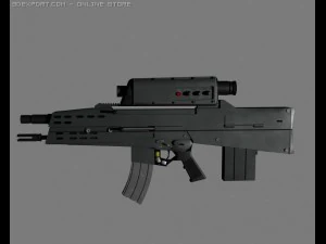 hk oicw poser pack 3D Model
