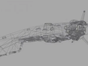 sovetskii soyuz cruiser 3D Model
