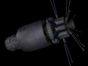 megafortress class space station 3D Model