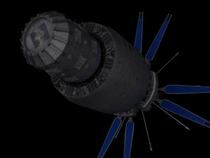 megafortress class space station 3D Model