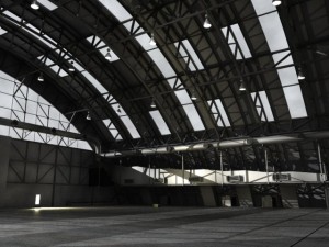 hangar 3D Model
