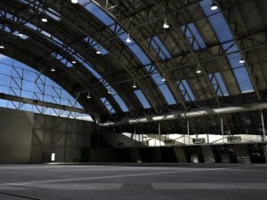 hangar 3D Model