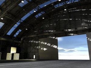 hangar 3D Model