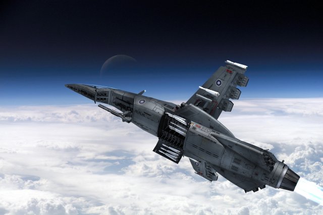 sf58 hornet 3D Model .c4d .max .obj .3ds .fbx .stl .blend 