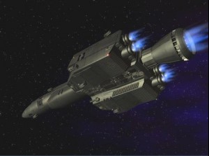 achilles class dropship Modello 3D
