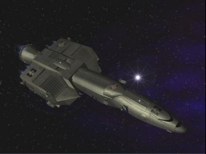 achilles class dropship Modello 3D