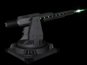 laser turret 3D Model