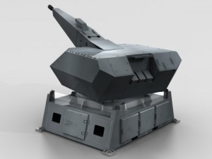 skyshield turret 3D 模型