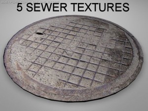 sewer CG Texturen