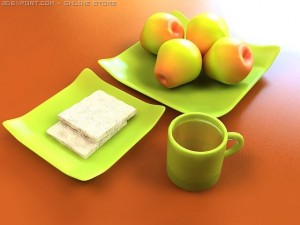 breakfast 3D Модель