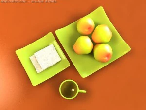 breakfast 3D Model