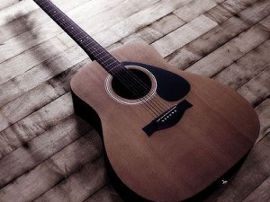 acoustic guitar 3D Model