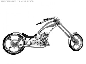chopper Modèle 3D