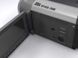 jvc dv cam gr d850 3D Model