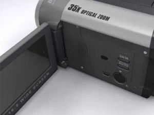 jvc dv cam gr d850 3D Model