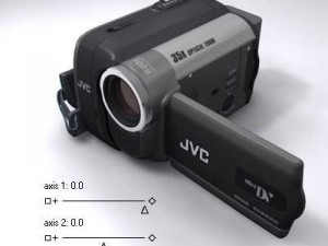jvc dv cam gr d850 3D Model