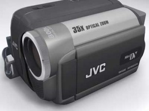 jvc dv cam gr d850 3D Model