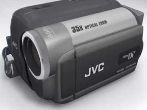 jvc dv cam gr d850 3D Model
