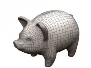 piggy bank 3D Model