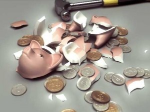 piggy bank broken 3D Model