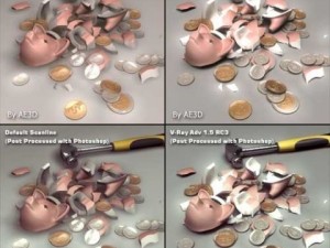 piggy bank broken Modelo 3D