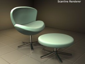 chair 01 3D Model