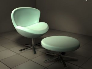 chair 01 Model 3D