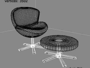 chair 01 Model 3D
