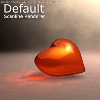 valentine 3D 모델 .c4d .max .obj .3ds .fbx .stl .blend 