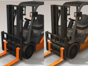 forklift 3D Model