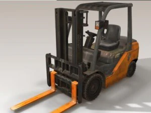 forklift 3D Model