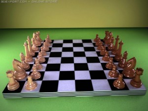 chees Modello 3D
