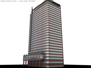 550 south hope st 3D 모델