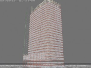 550 south hope st 3D 모델