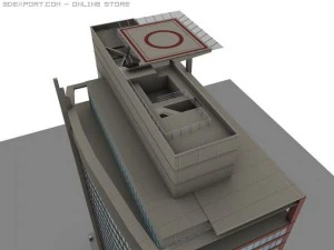 550 south hope st 3D Model