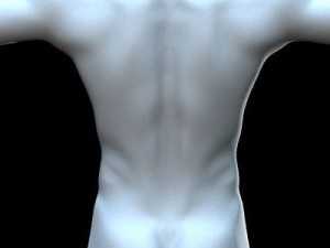 Base male Model 3D