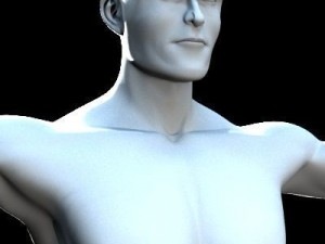 Base male Model 3D