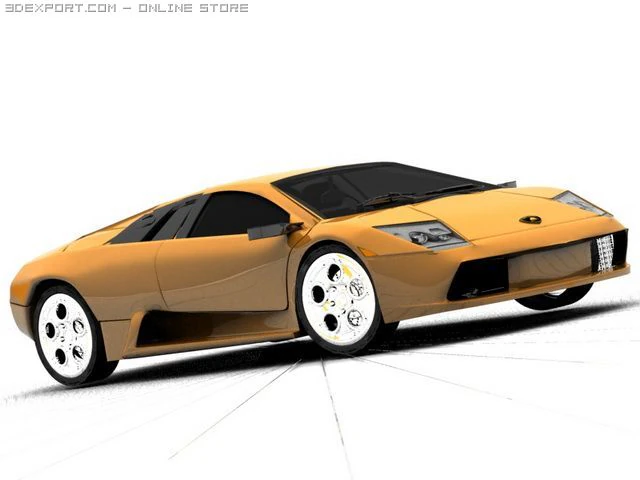 lamborghini murcielago 3D Model .c4d .max .obj .3ds .fbx .stl .blend