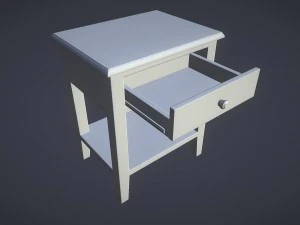 geanimeerd nachtkastje 3D Model
