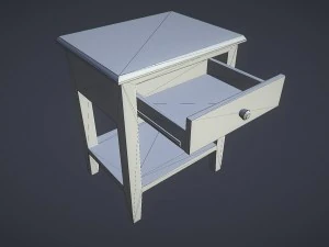 geanimeerd nachtkastje 3D Model