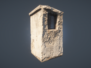 industrial structure lowpoly Modèle 3D