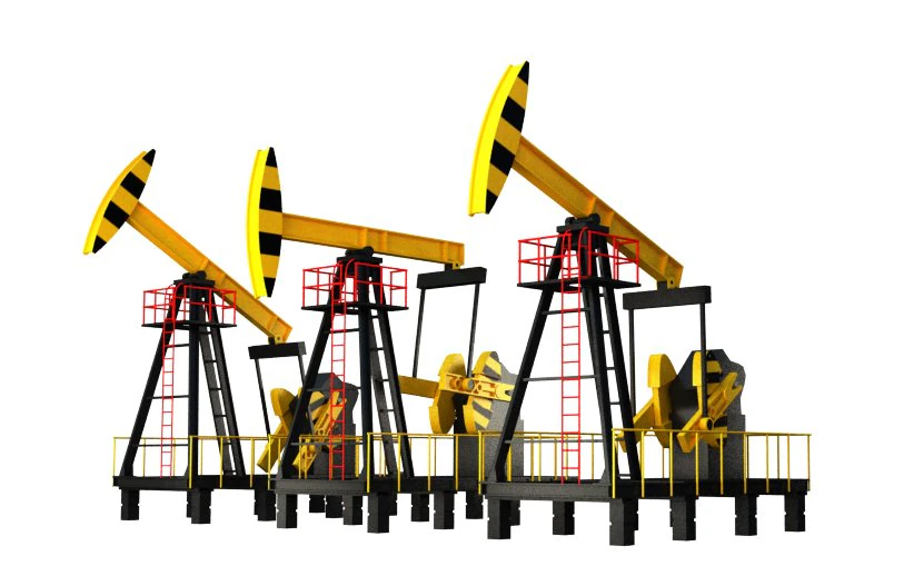 oil derrick 3D Model .c4d .max .obj .3ds .fbx .stl .blend 