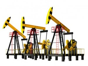 Ölbohrturm 3D Modell