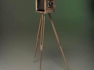 antique camera Modelo 3D