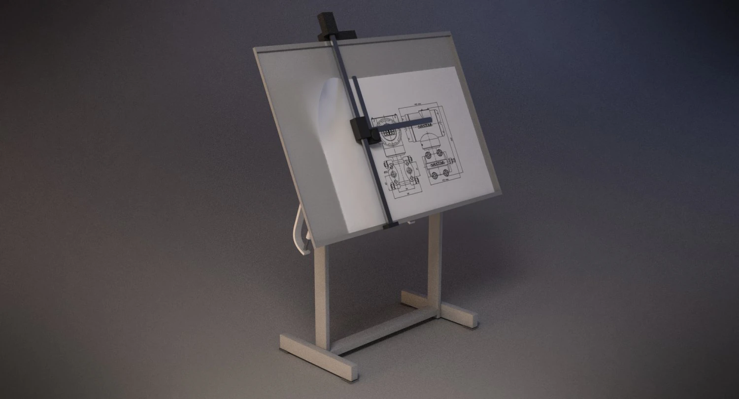 엔지니어링 태블릿 3D 모델 .c4d .max .obj .3ds .fbx .stl .blend 